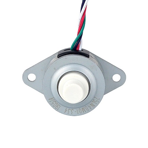 Φ25x15mm PM 포로 선형 스테퍼 모터 0.15A 리드 1.22mm/0.048 여행 13.5mm