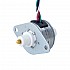 CN 세일중 - Φ25x15mm PM 포로 선형 스테퍼 모터 0.15A 리드 1.22mm/0.048" 여행 13.5mm