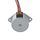Φ35x22mm PM 외부 선형 스테퍼 모터 0.28A 리드 0.5mm/0.0197 길이 21.5mm