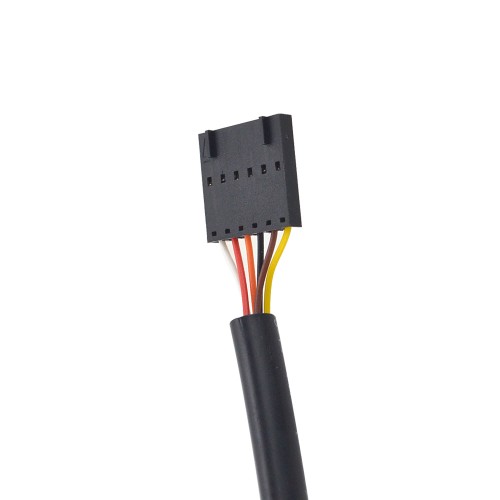 Φ35x17.5mm PM 비캡티브 선형 스테퍼 모터 0.46A 리드 1.22mm/0.047 길이 139.7mm