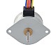 Φ35x22mm PM 외부 선형 스테퍼 모터 0.2A 리드 0.5mm/0.0197 길이 21.5mm