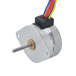 CN 세일중 - Φ35x22mm PM 외부 선형 스테퍼 모터 0.2A 리드 0.5mm/0.0197" 길이 21.5mm