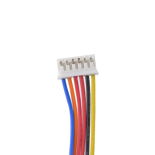 Φ42x16.5mm PM 외부 선형 스테퍼 모터 0.4A 리드 0.5mm/0.0197 길이 21mm