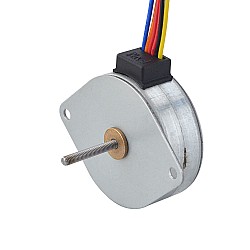 CN 세일중 - Φ42x16.5mm PM 외부 선형 스테퍼 모터 0.4A 리드 0.5mm/0.0197" 길이 21mm