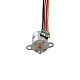 Φ10.25x11mm PM 스테퍼 모터 18deg 1.96mN.m(0.278oz.in) 0.2A 4 Wires