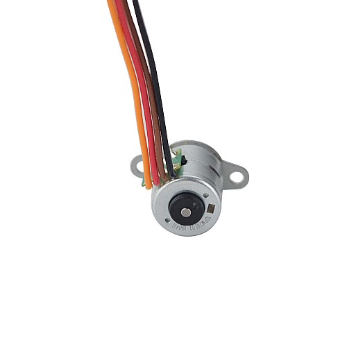 Φ10.25x11mm PM 스테퍼 모터 18deg 1.96mN.m(0.278oz.in) 0.2A 4 Wires