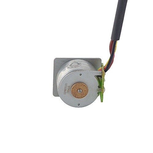 Φ15x12mm PM 스테퍼 모터 18deg 2.45mN.m(0.347oz.in) 0.04A 4 Wires