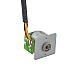 Φ15x12mm PM 스테퍼 모터 18deg 2.45mN.m(0.347oz.in) 0.04A 4 Wires