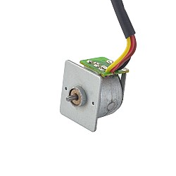 Φ15x12mm PM 스테퍼 모터 18deg 2.45mN.m(0.347oz.in) 0.04A 4 Wires