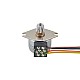 Φ15x12mm PM 스테퍼 모터 18deg 3.43mN.m(0.486oz.in) 0.4A 4 Wires