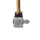 Φ15x12mm PM 스테퍼 모터 18deg 3.43mN.m(0.486oz.in) 0.4A 4 Wires