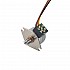 Φ15x12mm PM 스테퍼 모터 18deg 3.43mN.m(0.486oz.in) 0.4A 4 Wires