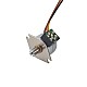 Φ15x12mm PM 스테퍼 모터 18deg 3.43mN.m(0.486oz.in) 0.4A 4 Wires