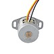 Φ20x18.2mm PM 스테퍼 모터 18deg 5.88mN.m(0.833oz.in) 0.5A 4 Wires
