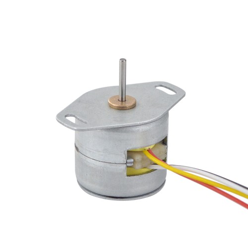 Φ20x18.2mm PM 스테퍼 모터 18deg 5.88mN.m(0.833oz.in) 0.5A 4 Wires