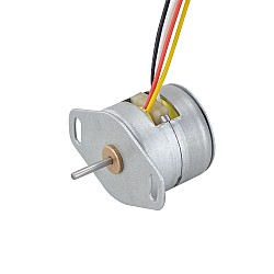 Φ20x18.2mm PM 스테퍼 모터 18deg 5.88mN.m(0.833oz.in) 0.5A 4 Wires