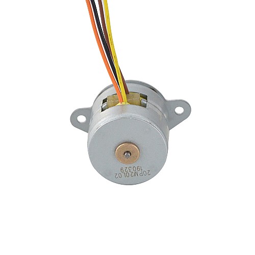 Φ20x18.5mm PM 스테퍼 모터 18deg 12.25mN.m(1.735oz.in) 0.69A 4 Wires