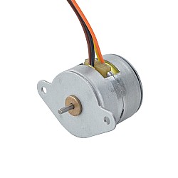 Φ20x18.5mm PM 스테퍼 모터 18deg 12.25mN.m(1.735oz.in) 0.69A 4 Wires