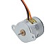 Φ20x18.5mm PM 스테퍼 모터 18deg 12.25mN.m(1.735oz.in) 0.69A 4 Wires