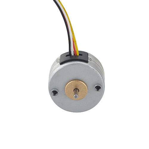Φ25x15mm PM 스테퍼 모터 7.5deg 14.7mN.m(2.082oz.in) 0.5A 4 Wires Φ25x15mm PM 스테퍼 모터 7.5deg 14.7mN.m(2.082oz.in) 0.5A 4 Wires