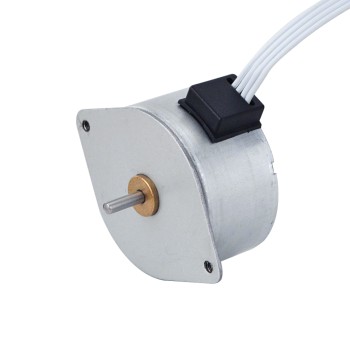 Φ42x23.5mm PM 스테퍼 모터 7.5deg 68.6mN.m(9.717oz.in) 0.6A 4 Wires