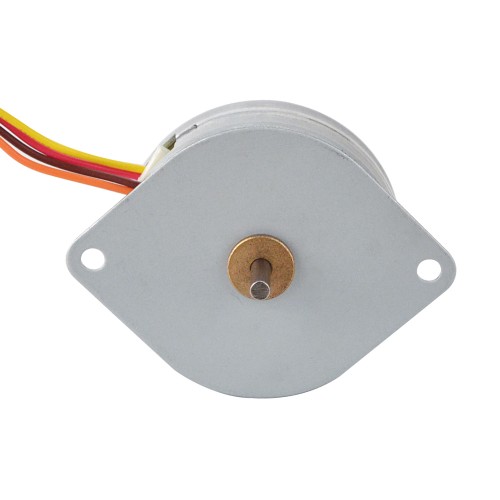 Φ42x18mm PM 스테퍼 모터 3.75deg 49mN.m(6.94oz.in) 0.42A 4 와이어