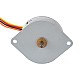 Φ42x18mm PM 스테퍼 모터 3.75deg 49mN.m(6.94oz.in) 0.42A 4 와이어