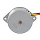 Φ42x18mm PM 스테퍼 모터 3.75deg 49mN.m(6.94oz.in) 0.42A 4 와이어