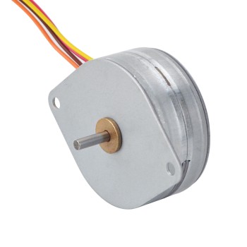 CN 세일중 - Φ42x18mm PM 스테퍼 모터 3.75deg 49mN.m(6.94oz.in) 0.42A 4 와이어
