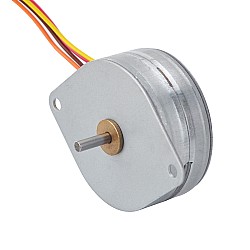 CN 세일중 - Φ42x18mm PM 스테퍼 모터 3.75deg 49mN.m(6.94oz.in) 0.42A 4 와이어