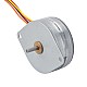 Φ42x18mm PM 스테퍼 모터 3.75deg 49mN.m(6.94oz.in) 0.42A 4 와이어