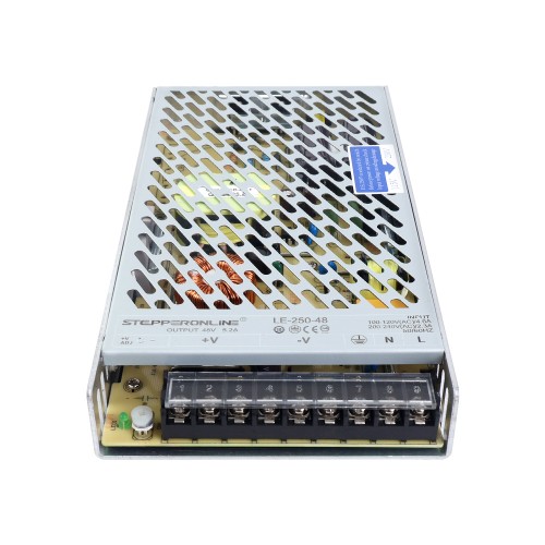 250W 48V 5.2A 115/230V 스위칭 전원 공급 장치 스테퍼 모터 CNC 라우터 키트 - LE-250-48 | StepperOnline