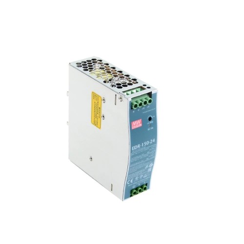 EDR-150-24 MEANWELL 150W 24VDC 5.2A 115VAC/6.5A 230VAC 단일 출력 산업용 DIN 레일