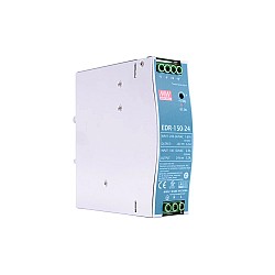 EDR-150-24 MEANWELL 150W 24VDC 5.2A 115VAC/6.5A 230VAC 단일 출력 산업용 DIN 레일