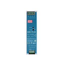 EDR-75-24 MEANWELL 75W 24VDC 3.2A 115/230VAC DIN 레일 전원 공급 장치