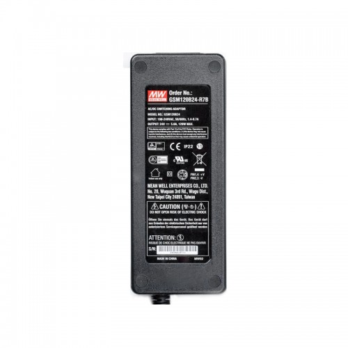 GSM120B24-R7B MEANWELL 120W 24VDC 5A 115/230VAC AC-DC 신뢰할 수 있는 녹색 의료용 어댑터