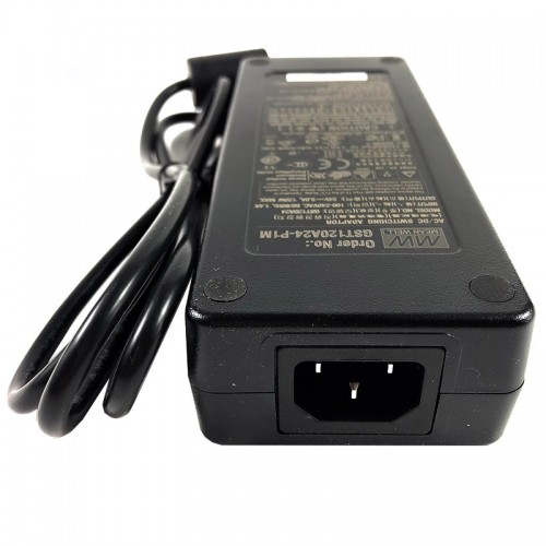 GST120A24-P1M MEANWELL 120W 24VDC 5A 115/230VAC AC-DC 신뢰할 수 있는 친환경 산업용 어댑터