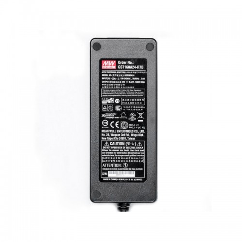 GST160A24-R7B MEANWELL 160W 24VDC 6.67A 115/230VAC AC-DC 신뢰할 수 있는 녹색 산업용 어댑터