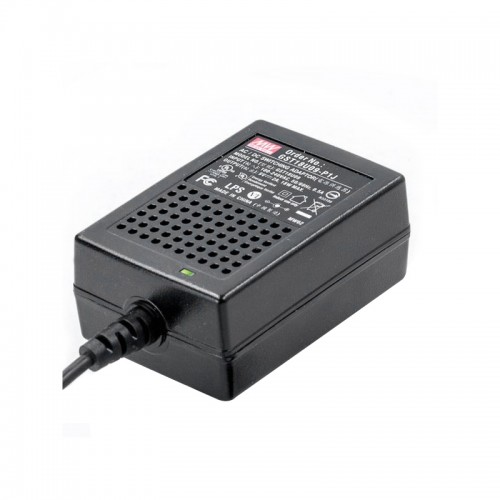 GST18U09-P1J MEANWELL 18W 9VDC 2A 115/230VAC AC-DC 신뢰할 수 있는 친환경 산업용 어댑터