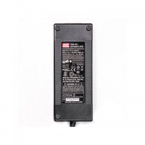 GST220A12-R7B MEANWELL 180W 12VDC 15A 115/230VAC AC-DC 신뢰할 수 있는 친환경 산업용 어댑터