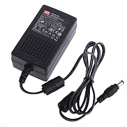 GST25A12-P1J MEANWELL 25W 12VDC 2.08A 115/230VAC AC-DC 신뢰할 수 있는 녹색 산업용 어댑터