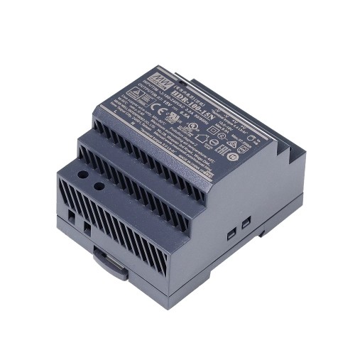 HDR-100-15N MEANWELL 97.5W 15VDC 6.5A 115/230VAC 울트라 슬림 스텝 모양 DIN 레일 전원 공급 장치