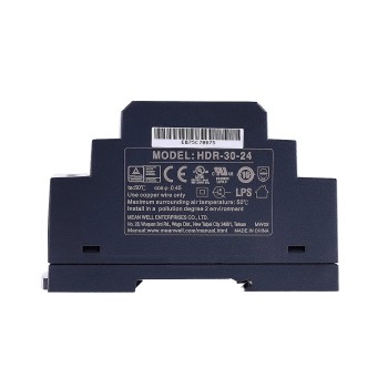 HDR-30-24 MEANWELL 36W 24VDC 1.5A 115/230VAC 울트라 슬림 계단 모양 DIN 레일 전원 공급 장치