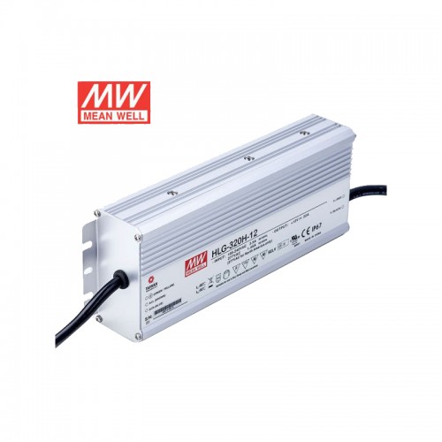 HLG-320H-12 MEANWELL 264W 22A 12V 정전압 + 정전류 LED 드라이버