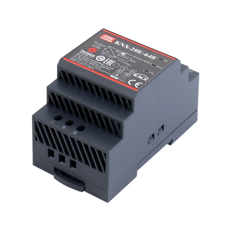 KNX-20E-640 MEANWELL 640mA KNX 전원 공급 장치