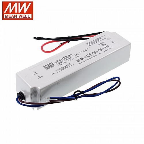 LPV-100-24 MEANWELL 24V 4.2A 100W 단일 출력 스위칭 전원 공급 장치