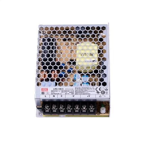 LRS-100-5 MEANWELL 100W 5VDC 18A 115/230VAC 밀폐형 스위칭 전원 공급 장치 LRS-100-5 MEANWELL 100W 5VDC 18A 115/230VAC 밀폐형 스위칭 전원 공급 장치