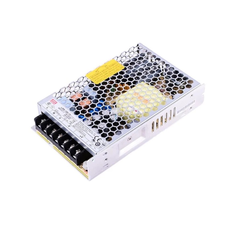 LRS-150-15 MEANWELL 150W 15VDC 10A 115/230VAC 밀폐형 스위칭 전원 공급 장치