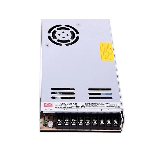 LRS-350-4.2 MEANWELL 252W 4.2VDC 60A 115/230VAC 밀폐형 스위칭 전원 공급 장치 LRS-350-4.2 MEANWELL 252W 4.2VDC 60A 115/230VAC 밀폐형 스위칭 전원 공급 장치