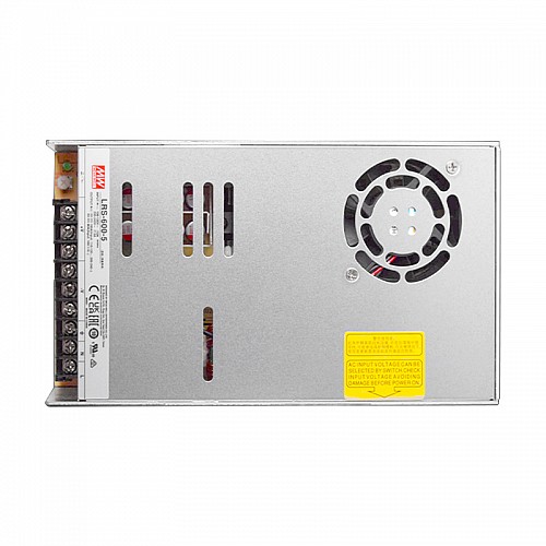 LRS-600-5 MEANWELL 500W 5VDC 100A 115/230VAC 밀폐형 스위칭 전원 공급 장치